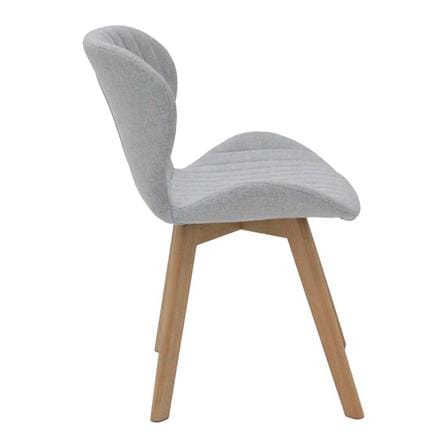 เก้าอี้ทานข้าว SB FURNITURE YEARLING 59062929 สีเทาอ่อน (ชุด 2 ตัว)_3