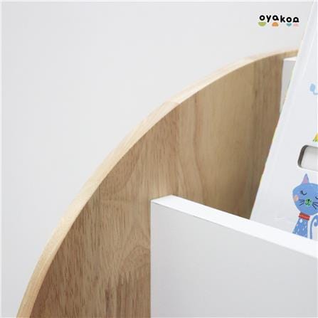 ชั้นวางหนังสือ OYAKOO MIA 63 ซม. สีลายไม้_8