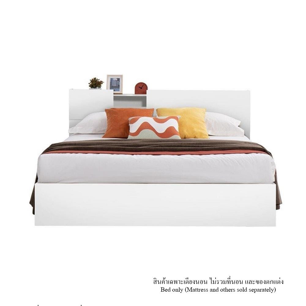 เตียง 6 ฟุต KONCEPT MELDA 19222958 สีขาว