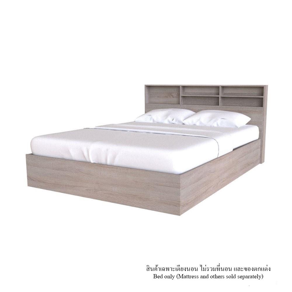 เตียง 5 ฟุต KONCEPT HALEY 19209762 สีโซลิดโอ๊ค