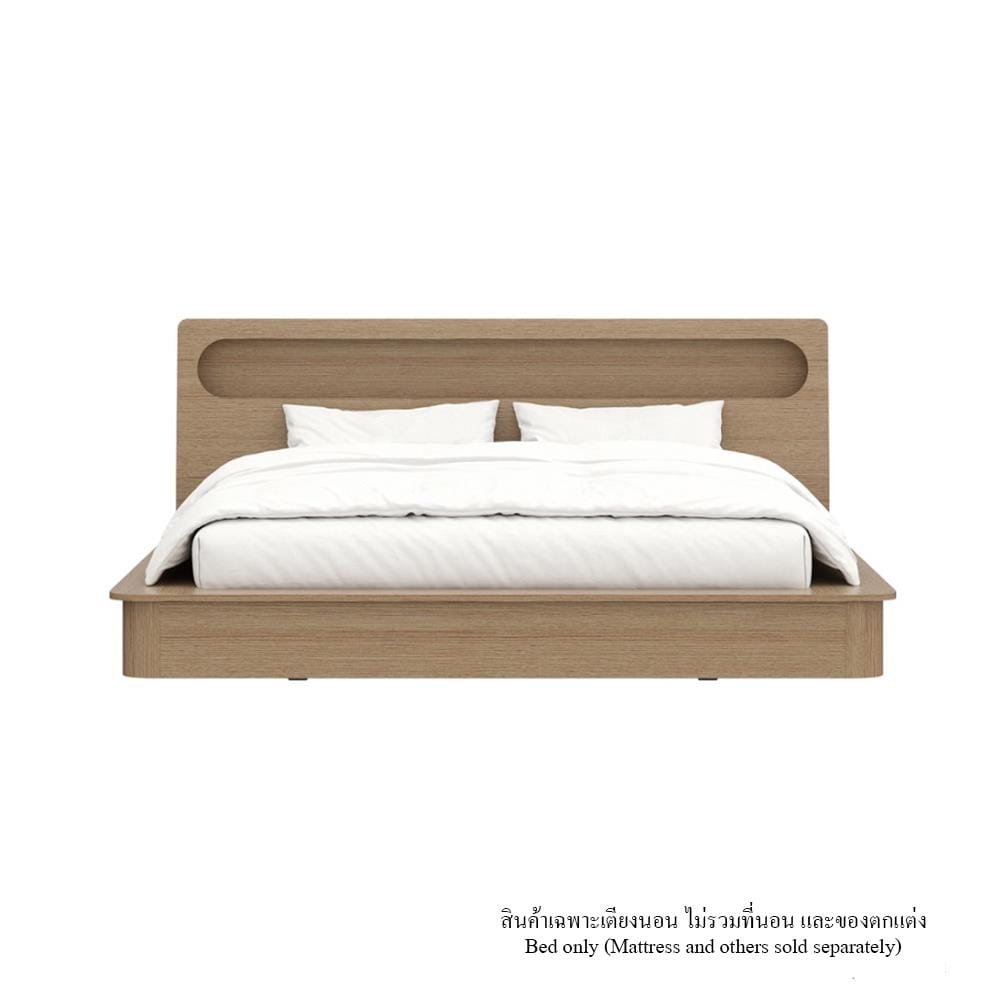 เตียง 5 ฟุต KONCEPT TOMO-T 19243822 สีแคชชูโอ๊ค