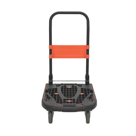 รถเข็น 4 ล้อ TRUSCO X MATALL PRO MPK-780 200 กก. สีดำ/ส้ม_1