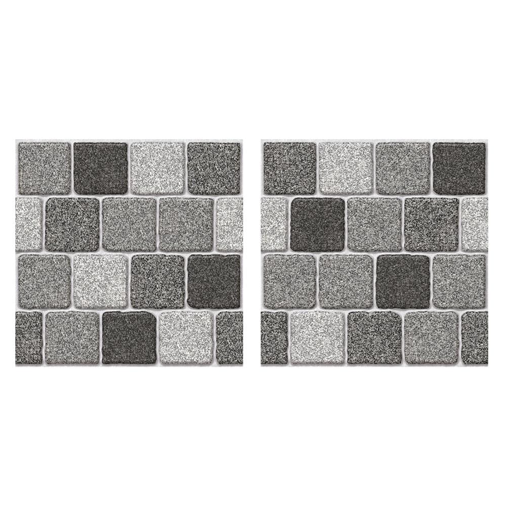 กระเบื้องพื้น 16x16 นิ้ว SOSUCO หินสี่ทิศ มิกซ์-เทา PM 0.96 ตร.ม.