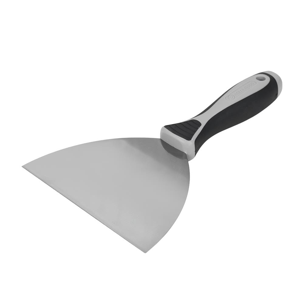 เกรียงโป๊วด้ามพลาสติก PP+ยาง ROLLINGDOG PRO 6 นิ้ว