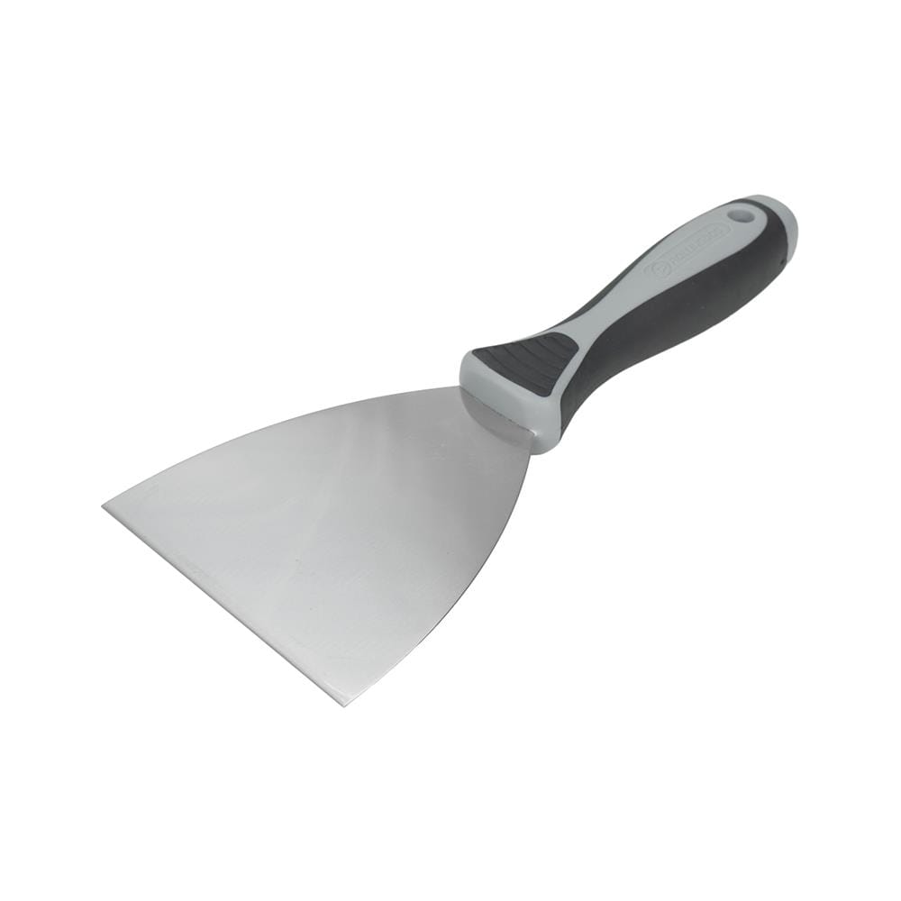 เกรียงโป๊วด้ามพลาสติก PP+ยาง ROLLINGDOG PRO 4 นิ้ว
