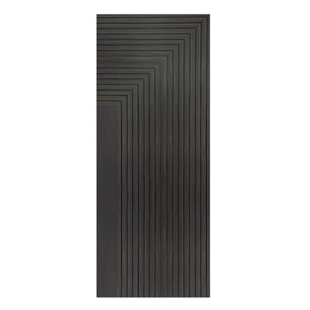 ประตูภายในโพลีสไตรีน ไม่เจาะลูกบิด LINEDEKOR 45DEGREE 90x200 ซม. สีโอ๊ค_0