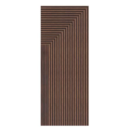 ประตูภายในโพลีสไตรีน ไม่เจาะลูกบิด LINEDEKOR 45DEGREE 70x200 ซม. สีโรสวู้ด_0