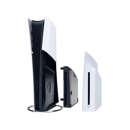ดิสก์ไดรฟ์คอนโซล PS5 NEW SLIM DIGITAL EDITION SONY CFI-ZDD1 G สีขาว_0