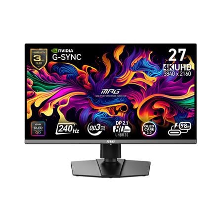 จอมอนิเตอร์ 27 นิ้ว MSI MPG 272URX QD-OLED_0