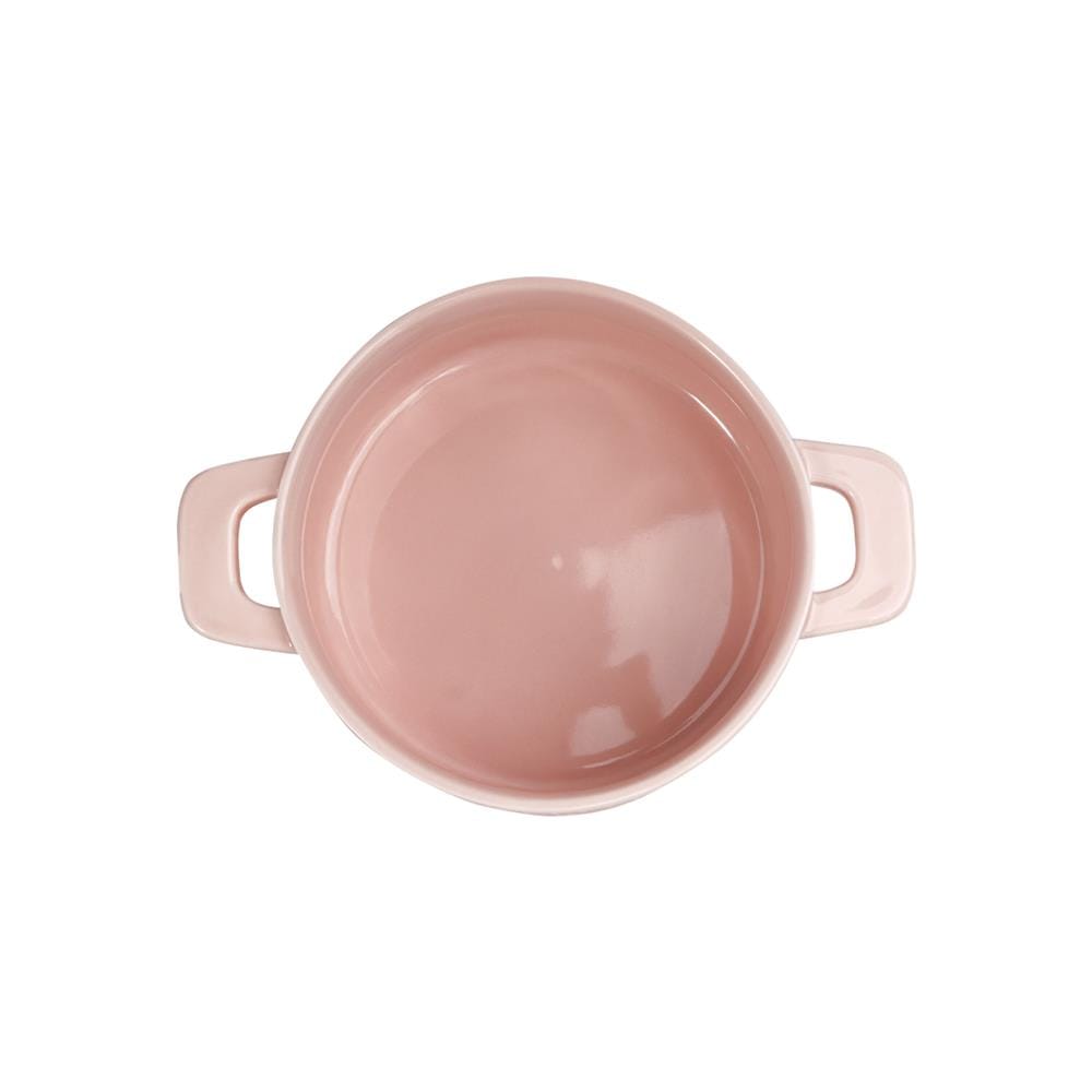 ชามมีหู PORCELAIN 6 นิ้ว FOFO KITTY VINTAGE สีชมพู