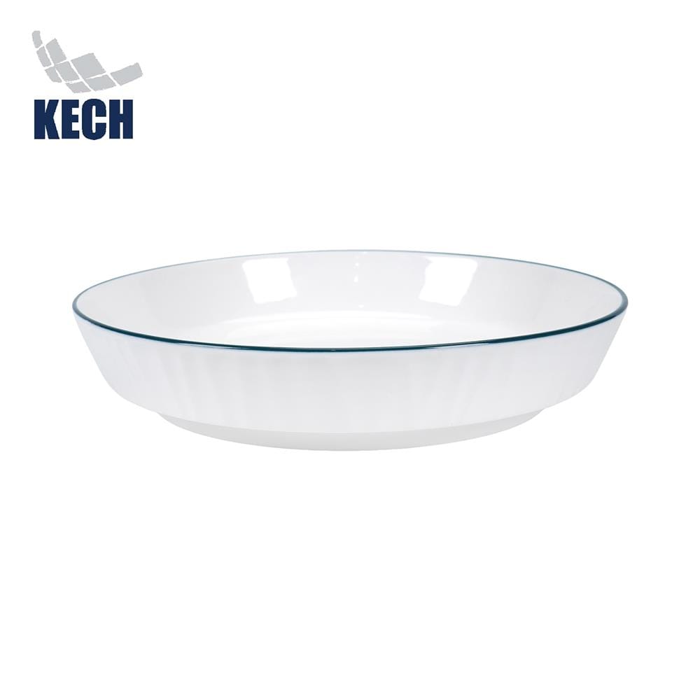 จานบัว PORCELAIN 8 นิ้ว KECH BEAM