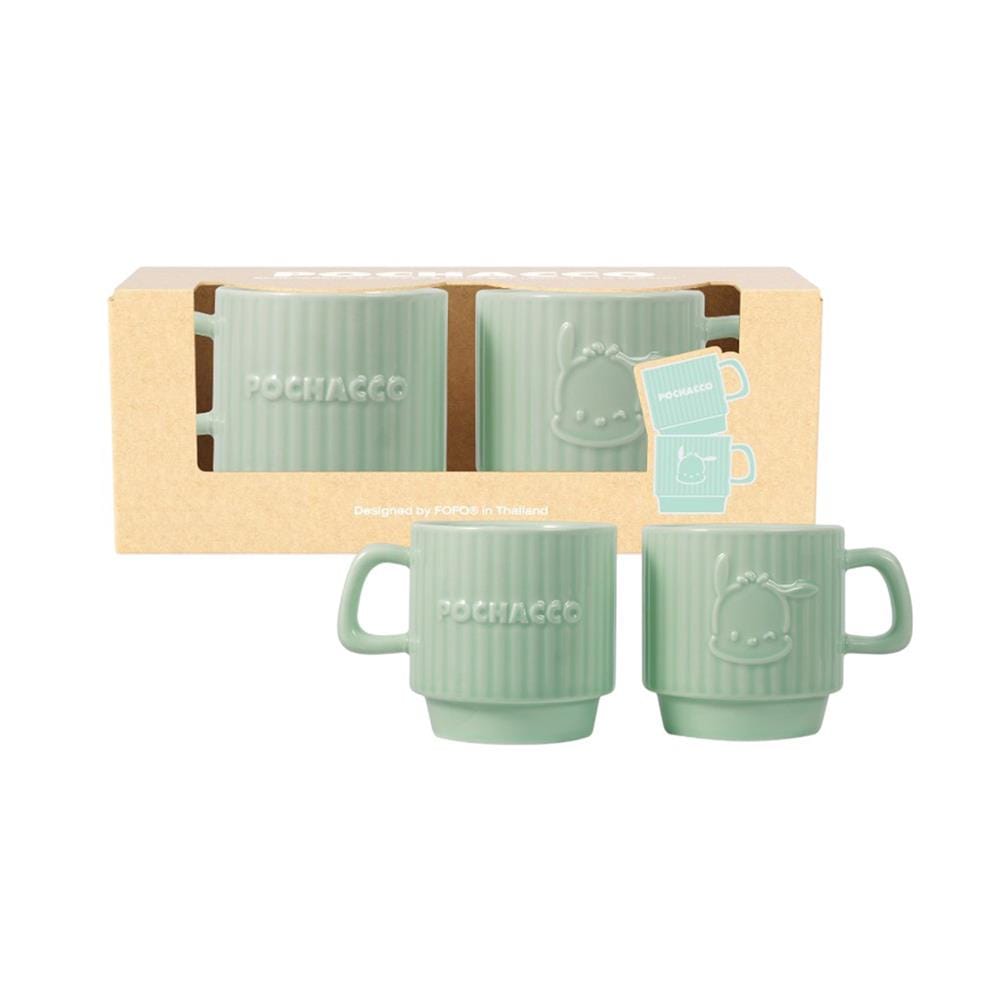 ชุดถ้วยหู PORCELAIN 300 มล. FOFO POCHACCO (2 ใบ)