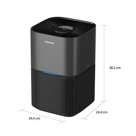 เครื่องฟอกอากาศ 31 ตร.ม. TOSHIBA TAP-YD25UTH(H) สีดำ_4