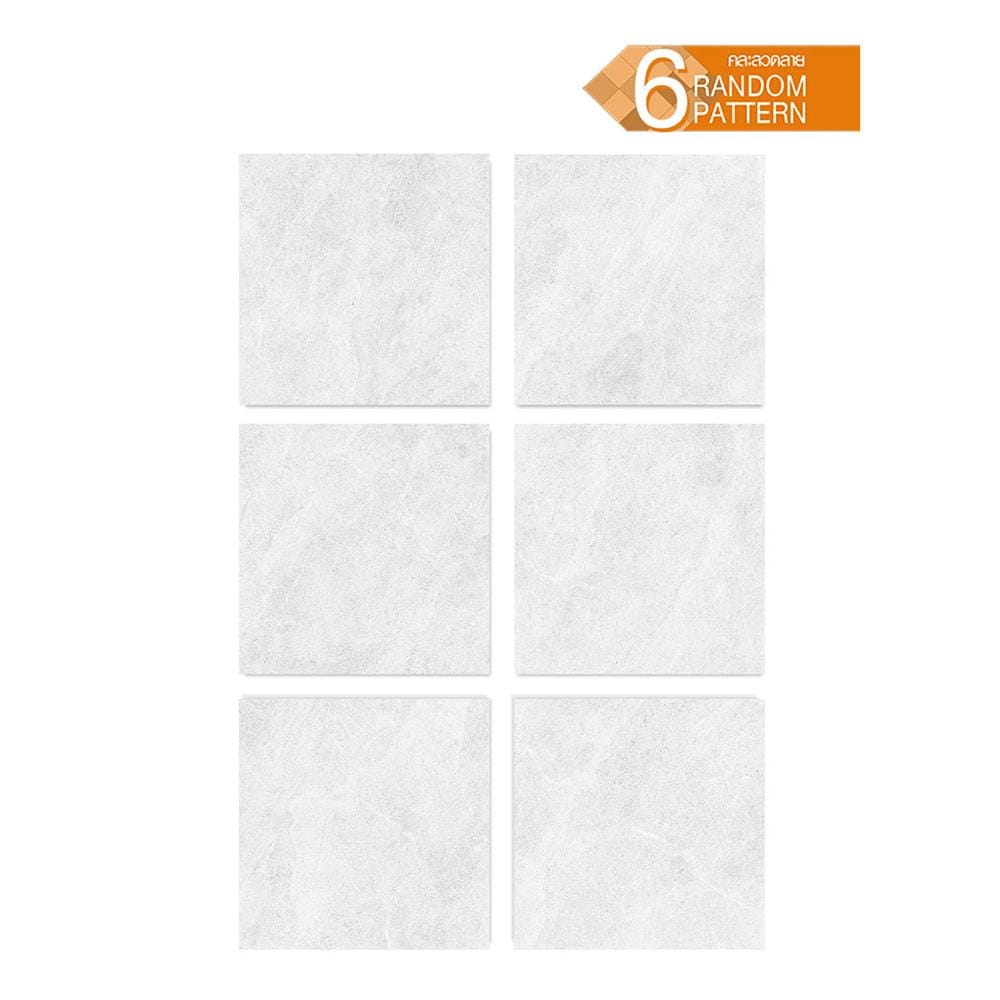 กระเบื้องพื้นพอร์ซเลน 60x60 ซม. COTTO พีโม ขาว R11 PM 1.44 ตร.ม.