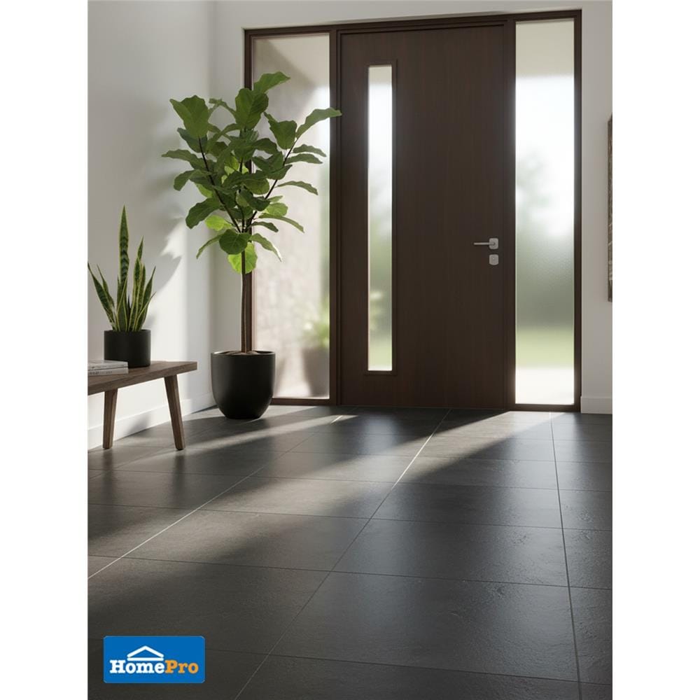 กระเบื้องพื้นพอร์ซเลน 60X60 ซม. COTTO พีโม ดำ R11 PM 1.44 ตร.ม.
