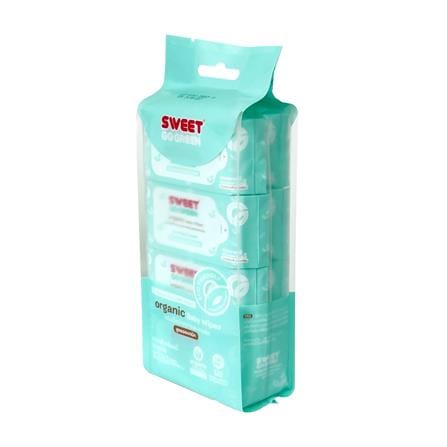ผ้าเช็ดทำความสะอาด SWEET ORGANIC MINI 8 แผ่น (แพ็ก 8 ชิ้น)_1