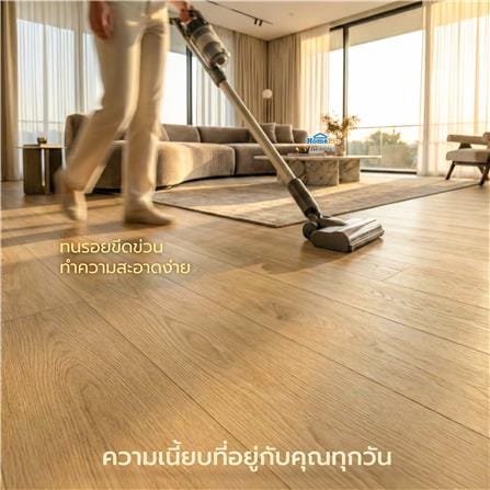 กระเบื้องยางไวนิล 15x91 ซม. TARA CLICK LOCK ซันนี่ โอ๊ค_10