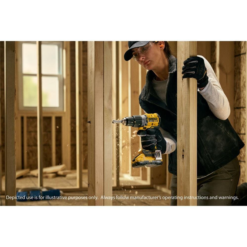 สว่านกระแทกไร้สาย DEWALT DCD806S1T-B1 18 โวลต์ (สูงสุด 20 โวลต์)