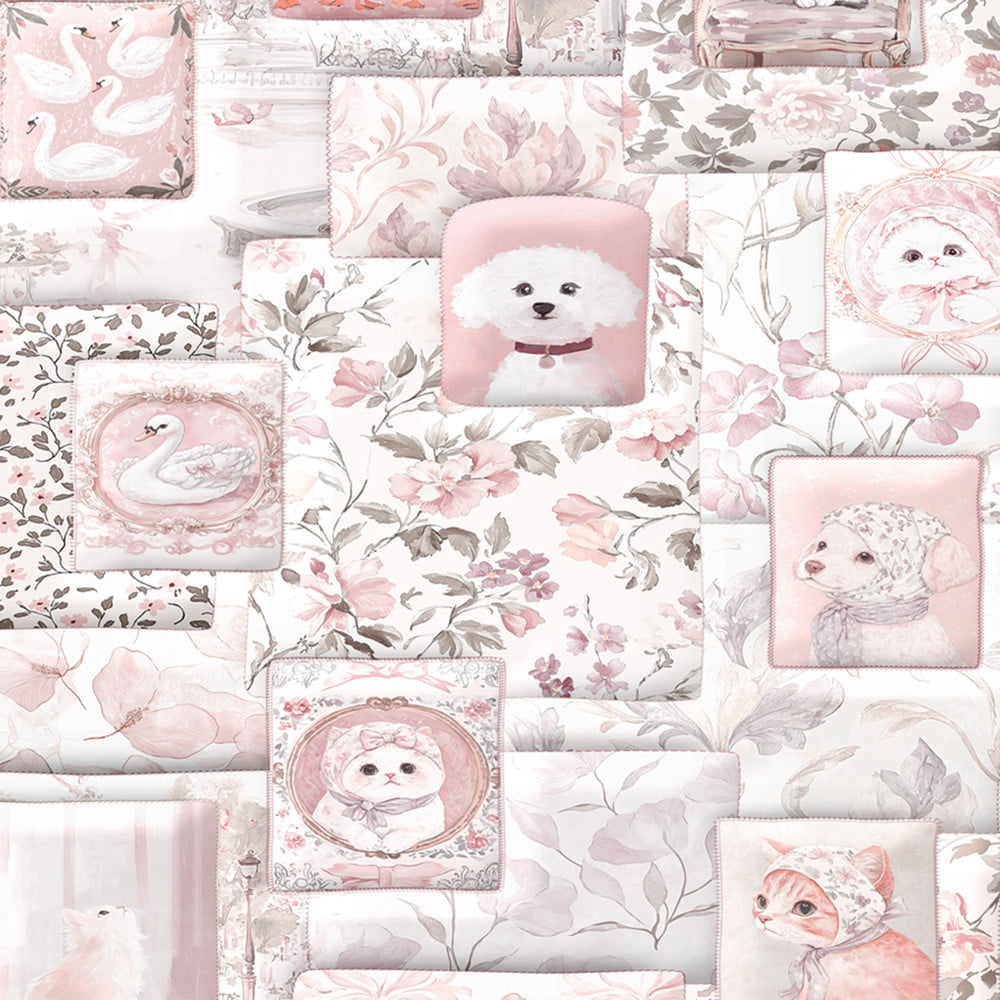 ชุดผ้าปูที่นอน 5 ฟุต (ชุด 3 ชิ้น) EXOTICA 31XP สี  PINK