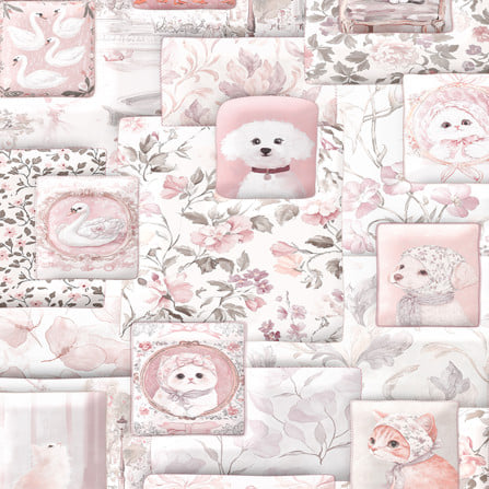 ชุดผ้าปูที่นอน 5 ฟุต (ชุด 3 ชิ้น) EXOTICA 31XP สี  PINK_1