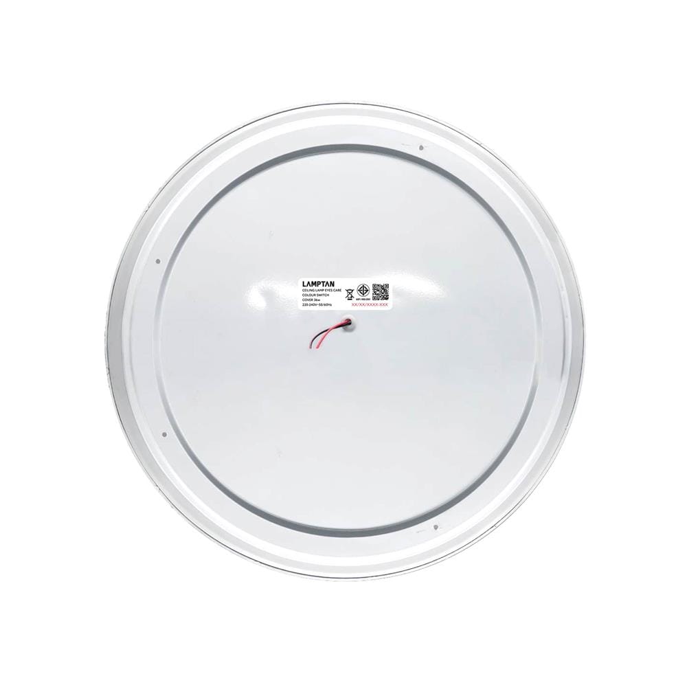 ไฟเพดาน LED LAMPTAN COVER 16 นิ้ว 36 วัตต์ DAYLIGHT/COOL WHITE/WARM WHITE  สีขาว