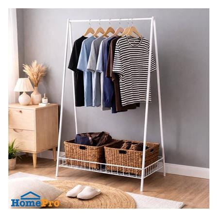 ราวแขวนผ้าทรง A PLIM JUMBO 85 ซม. สีขาว_4