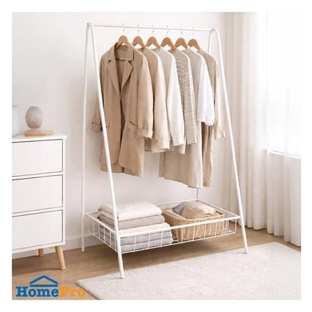 ราวแขวนผ้าทรง A PLIM JUMBO 85 ซม. สีขาว_5