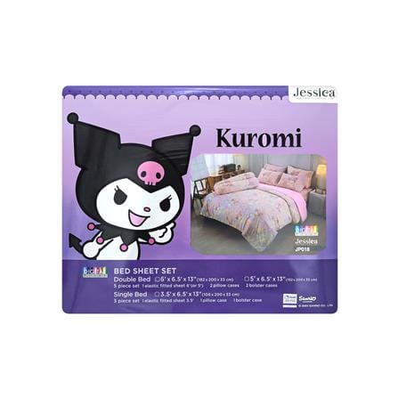 ชุดผ้าปูที่นอน 3.5 ฟุต (ชุด 3 ชิ้น) JESSICA KUROMI 21075-JP018_3