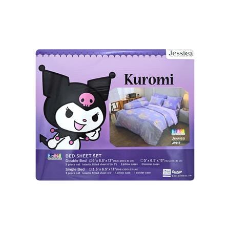 ชุดผ้าปูที่นอน 5 ฟุต (ชุด 5 ชิ้น) JESSICA KUROMI 21074-JP017_3