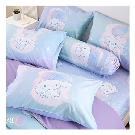 ชุดผ้าปูที่นอน 6 ฟุต (ชุด 5 ชิ้น) JESSICA CINNAMOROLL 21073-JP016_1