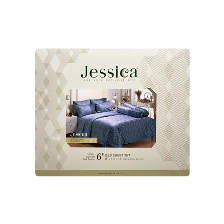 ชุดผ้าปูที่นอน 6 ฟุต (ชุด 5 ชิ้น) JESSICA COTTON 20066-C1074_3