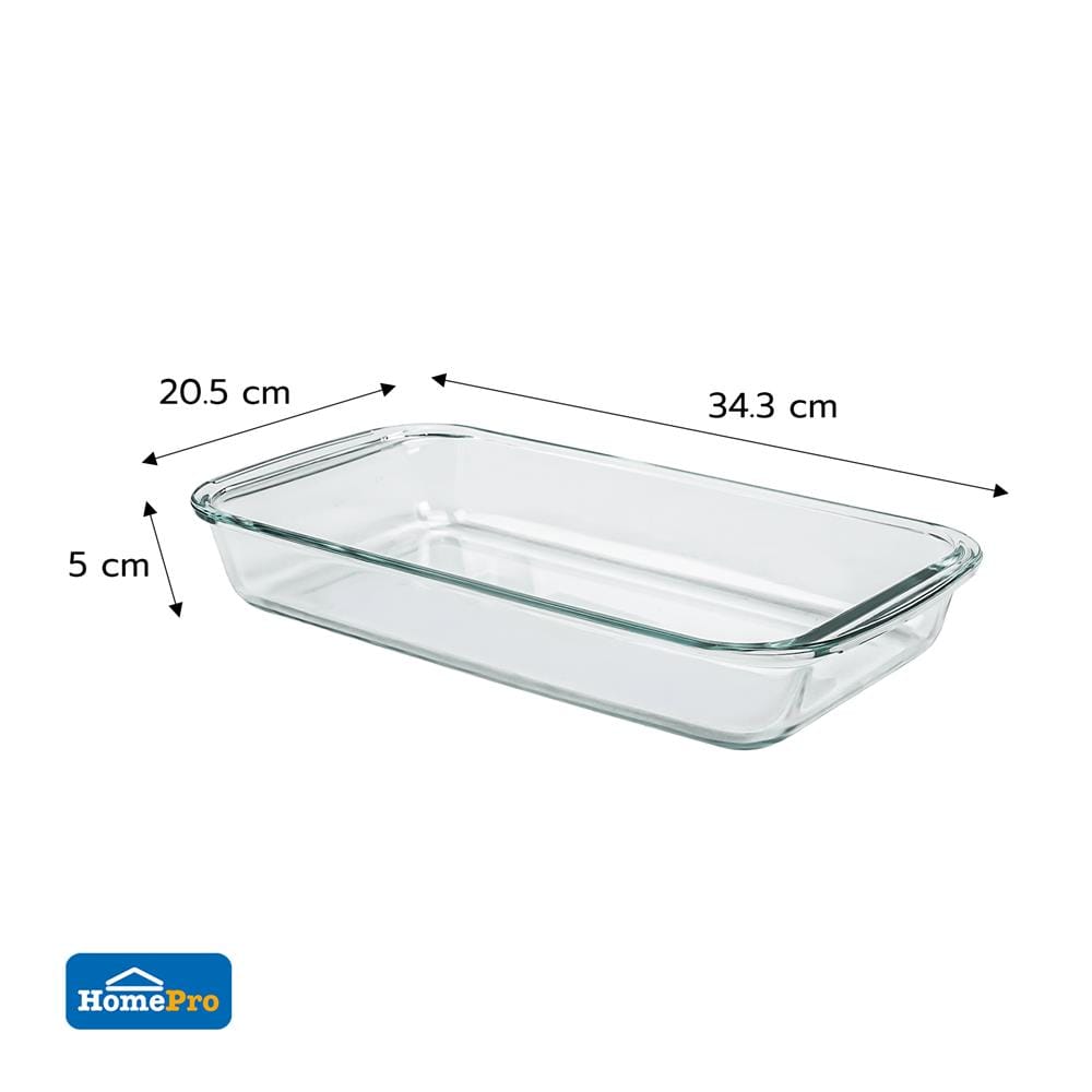 ถาดอบแก้ว KECH BAKE 2200 มล. 30x24 ซม.