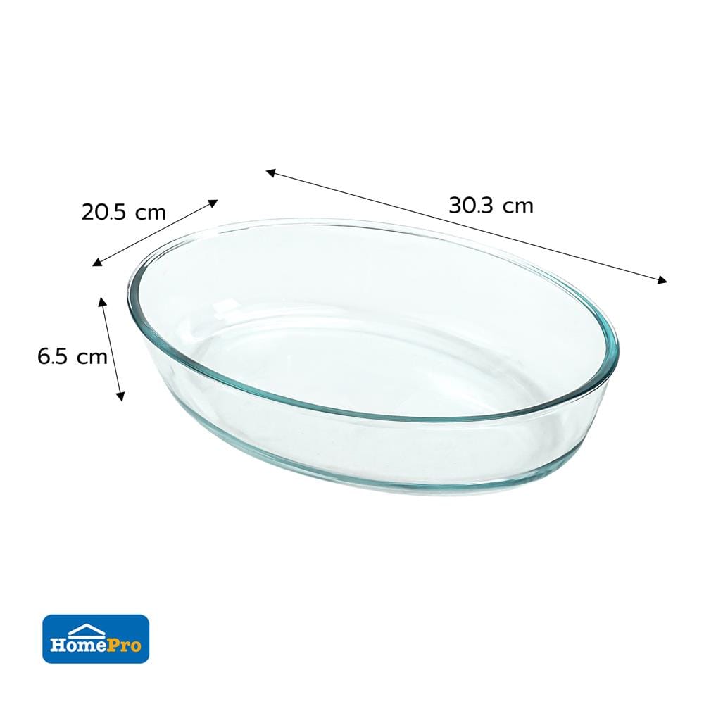 ถาดอบแก้วรี KECH BAKE 2000 มล. 20x30 ซม.