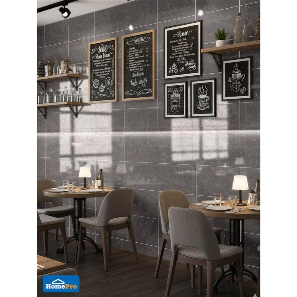 กระเบื้องผนัง 30X45 ซม. DURAGRES โลก้า เกรย์  A 1.08 ตร.ม.