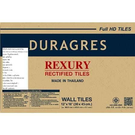 กระเบื้องผนัง 30X45 ซม. DURAGRES มอนซ่า โบน  A 1.08 ตร.ม._7