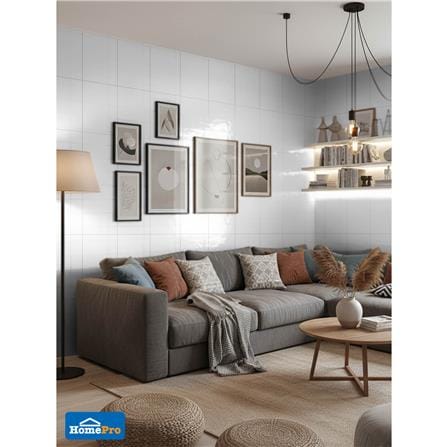 กระเบื้องผนัง 30X45 ซม. DURAGRES ไอน่า ไวท์ A 1.08 ตร.ม._3