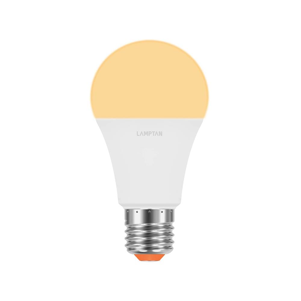 หลอด LED LAMPTAN A60 BULB 10 วัตต์ COOL WHITE E27 (แพ็ก 4 ชิ้น)