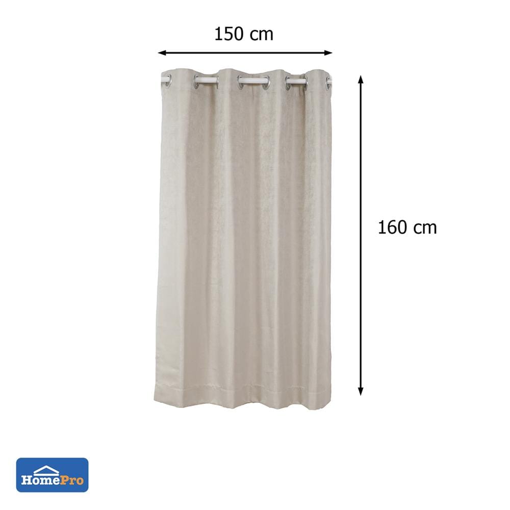 ผ้าม่าน EYELET HOME LIVING STYLE ELLA UV 150x160 ซม. สีครีม