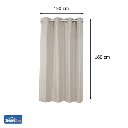 ผ้าม่าน EYELET HOME LIVING STYLE ELLA UV 150x160 ซม. สีครีม_7
