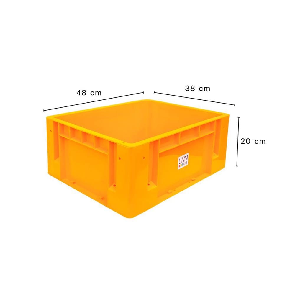 กล่องเครื่องมือ DIY LWNLIFE 210A สีเหลือง