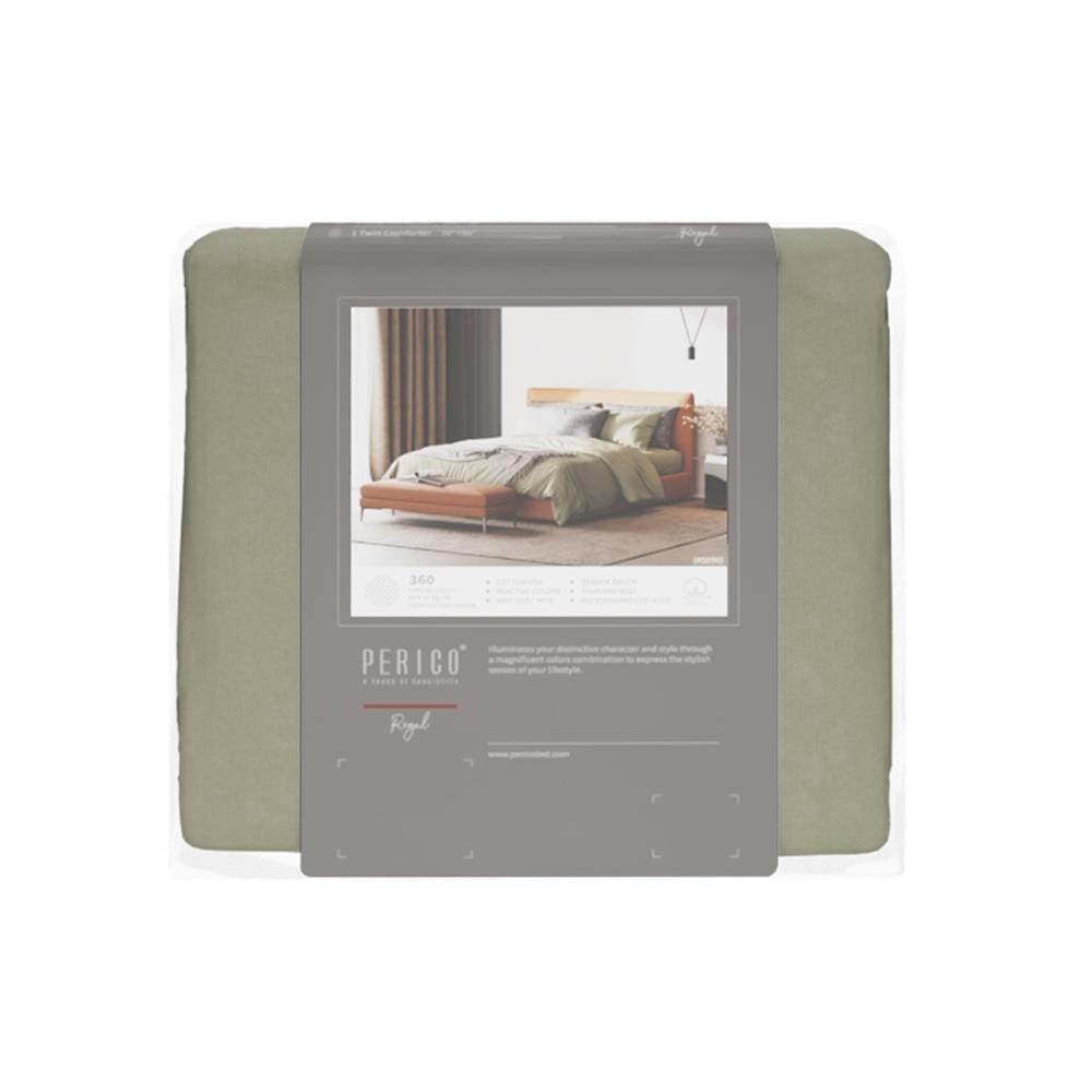 ชุดผ้าปูที่นอน 5 ฟุต (ชุด 3 ชิ้น) PERICO REGAL SOLID RS096