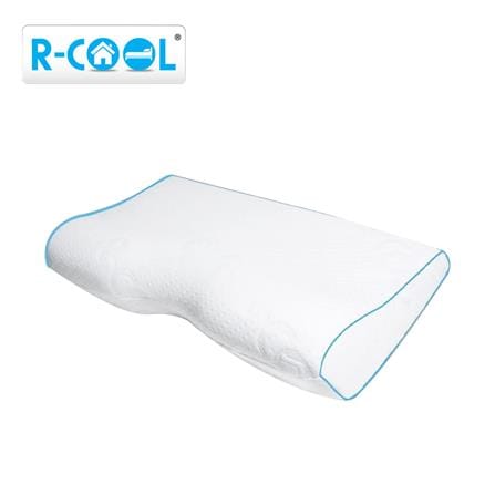 หมอนสุขภาพ เมมโมรี่โฟม MAGNET R-COOL 32x61x9.5 ซม. สีขาว_0