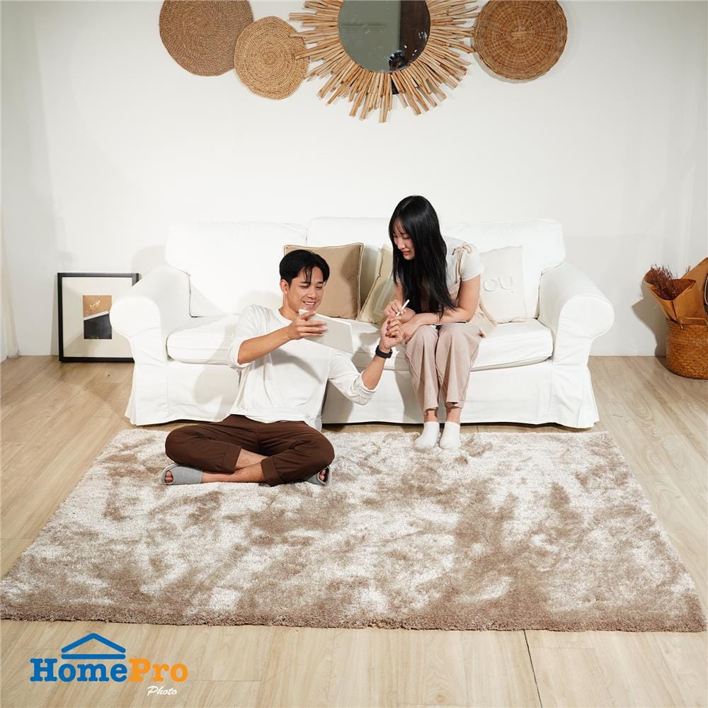 พรม HOME LIVING STYLE ROME 150x210 ซม. สีน้ำตาล