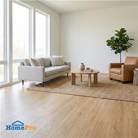 พื้น SPC CROBERN 5.5 มม. 2.23 ตร.ม. สี AMBER WOOD (แพ็ก 10 ชิ้น)_3