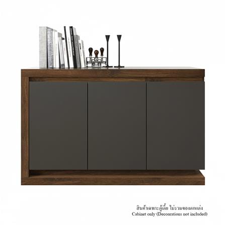 ตู้เตี้ย 3 บานเปิด TOMATO HOME TH-SB-D01 119 ซม. สีวอลนัท_0