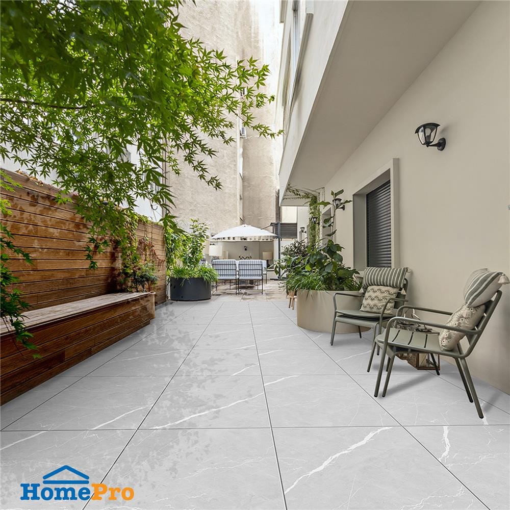 กระเบื้องพื้น 50x50 ซม. TARA อัลเฟรด เทาอ่อน A 1 ตร.ม.