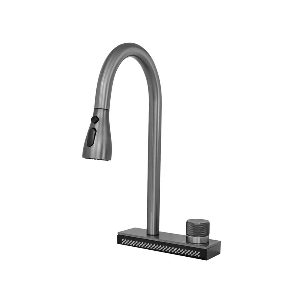 ซิงค์ฝัง 1 หลุม 1 ที่พัก + ก๊อกซิงค์ AXIA EXPERTISE 10050 SILVER + NIAGARA GUN METAL