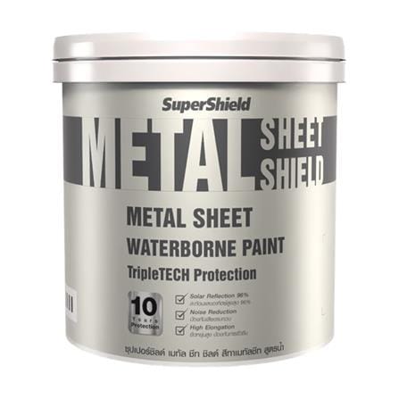 สีน้ำทาหลังคา ชนิดเนียน TOA SUPERSHIELD METAL SHEET MS 200 สีเทา 1 แกลลอน_0