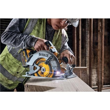 เลื่อยวงเดือนไร้สาย (เฉพาะตัวเครื่อง) DEWALT DCS573N-B1 20 โวลต์_2