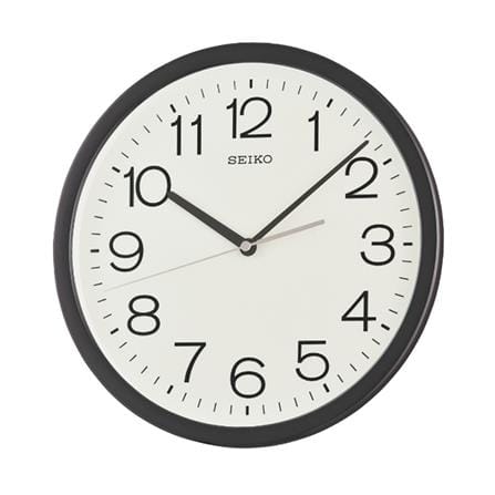 นาฬิกาแขวน SEIKO CLOCKS QXA847K 12.2 นิ้ว สีดำ_0